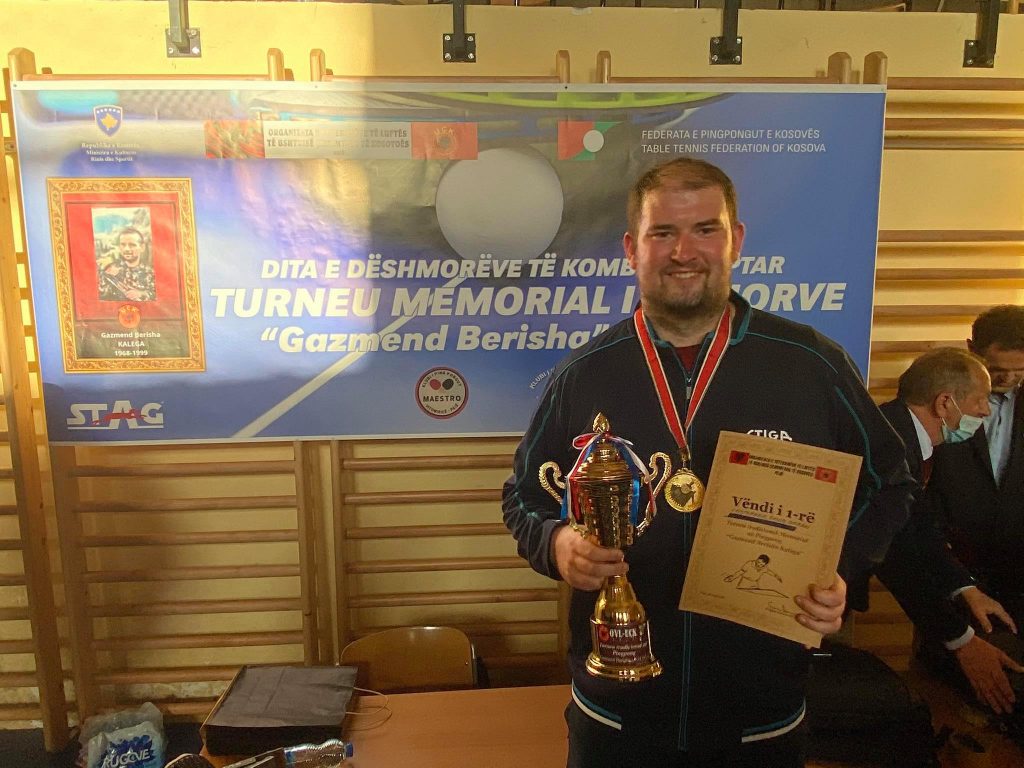 Chris Doran kampion i turneut “Gazmend Berisha -Kalega”