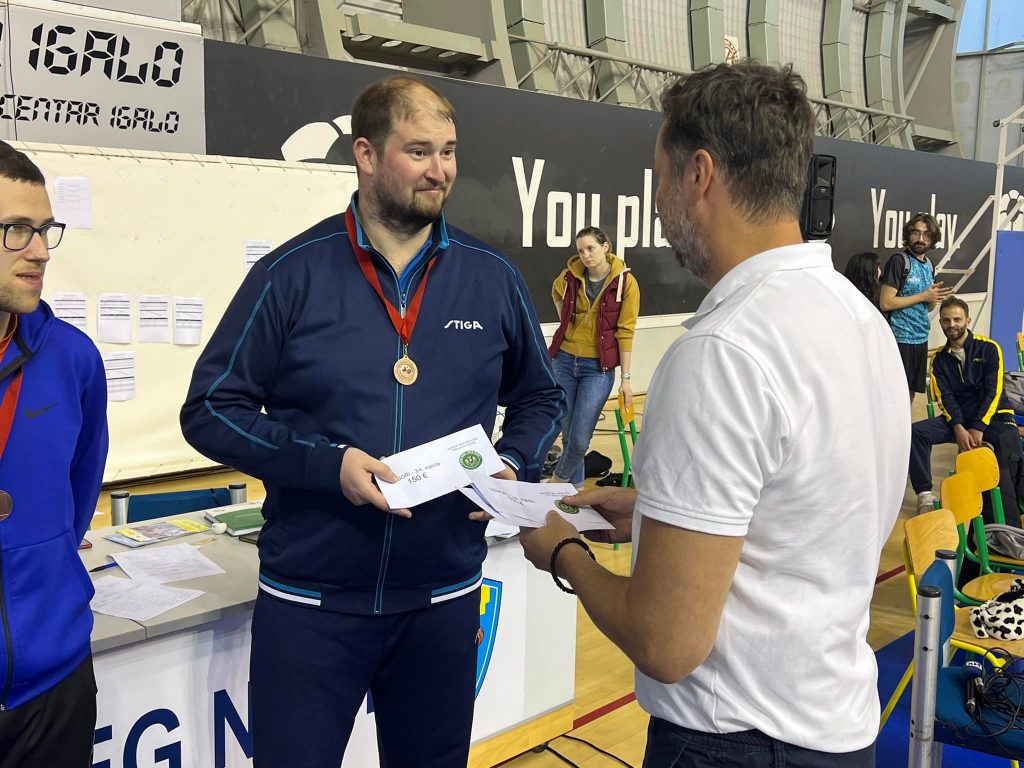 Chris Doran me medale në Herceg Novi Open 2022