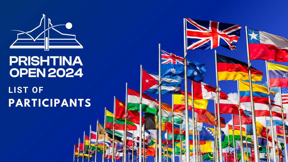 List of participants in Prishtina Open 2024