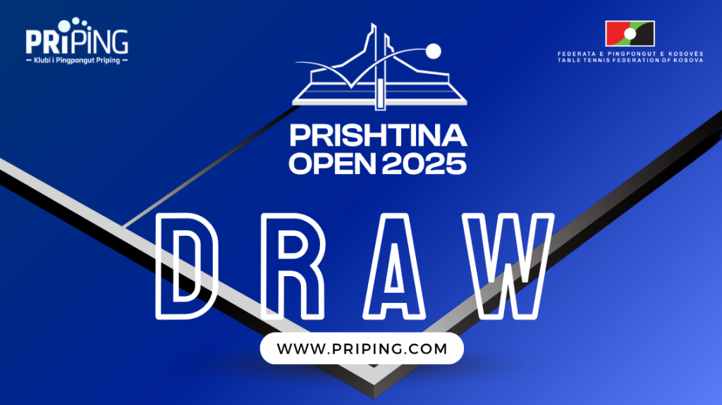 DRAW  – Prishtina Open 2025