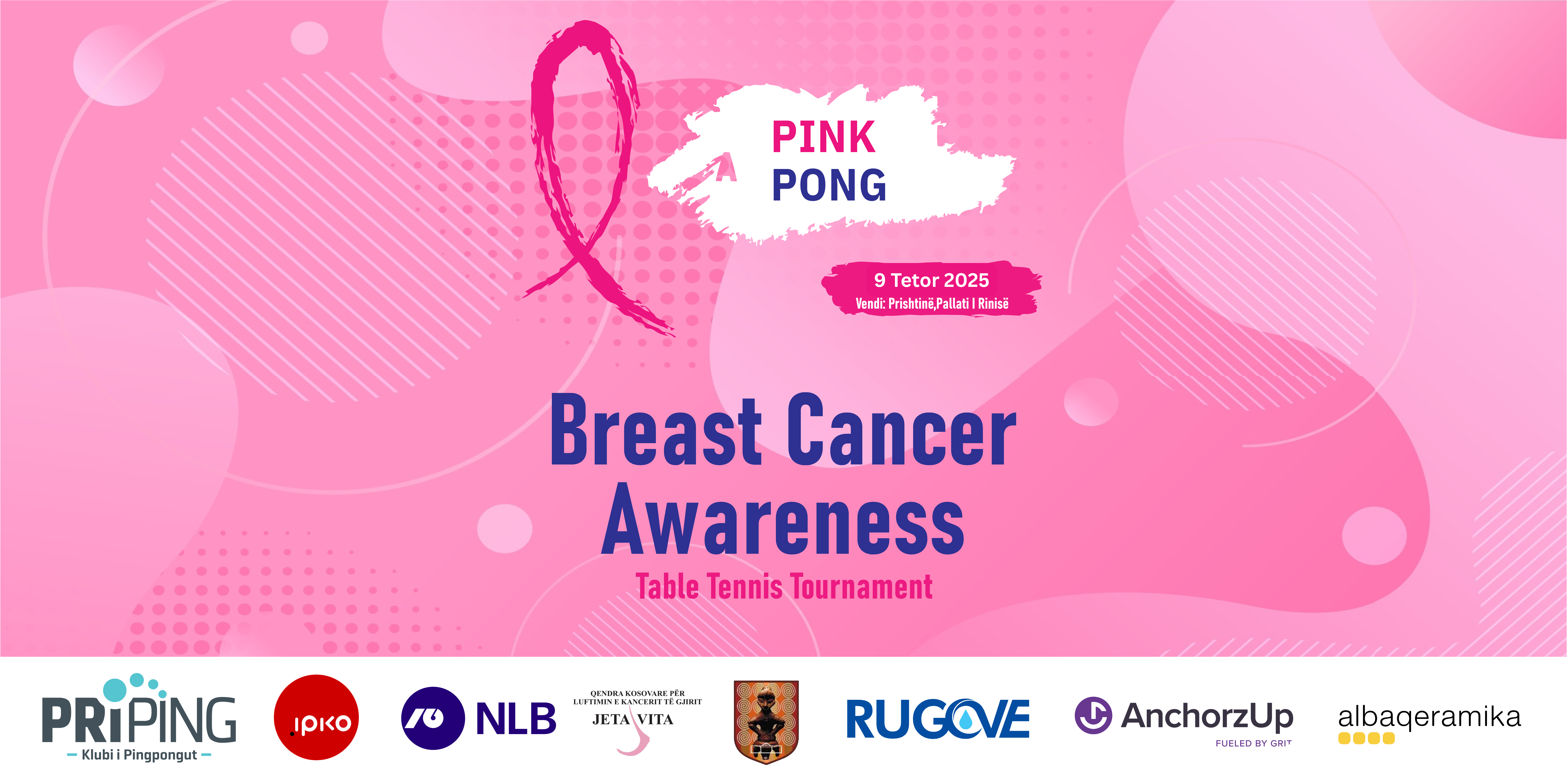 Pink Pong – për vetëdijësimin e kancerit të gjirit