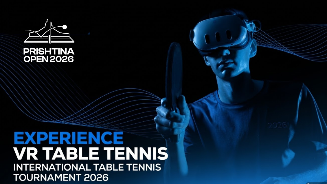 Përjeto Table Tennis VR Experience në Prishtina Open 2026